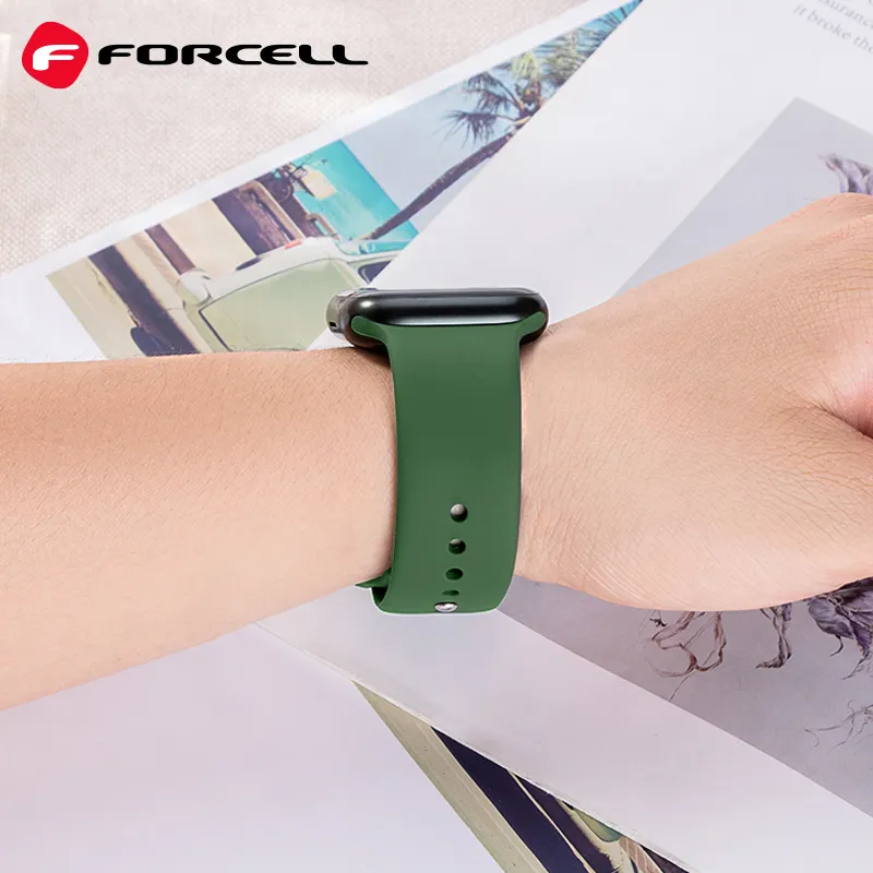 FORCELL F-DESIGN FA01 strap for APPLE Watch 38 / 40 / 41 mm green - Image 3