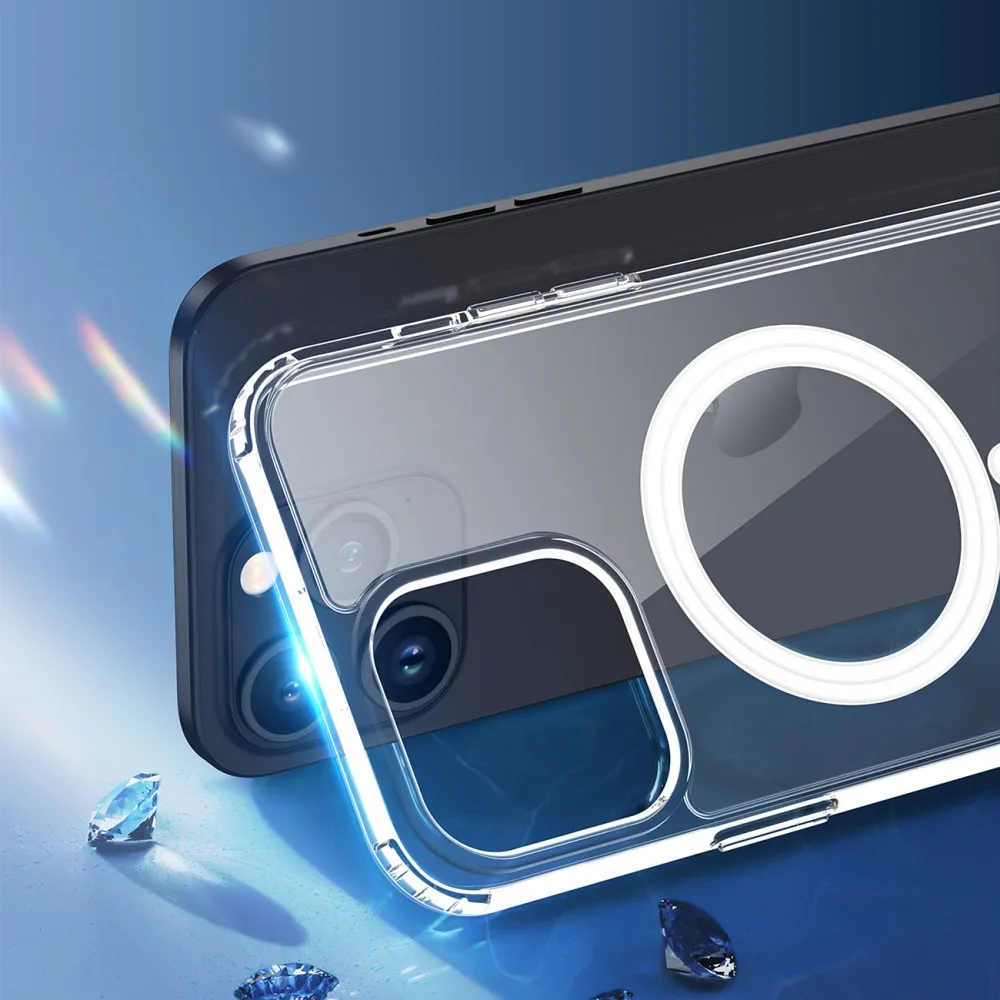 DUX DUCIS case CLIN MAG compatible with MagSafe for IPHONE 15 Pro Max transparent - Image 7