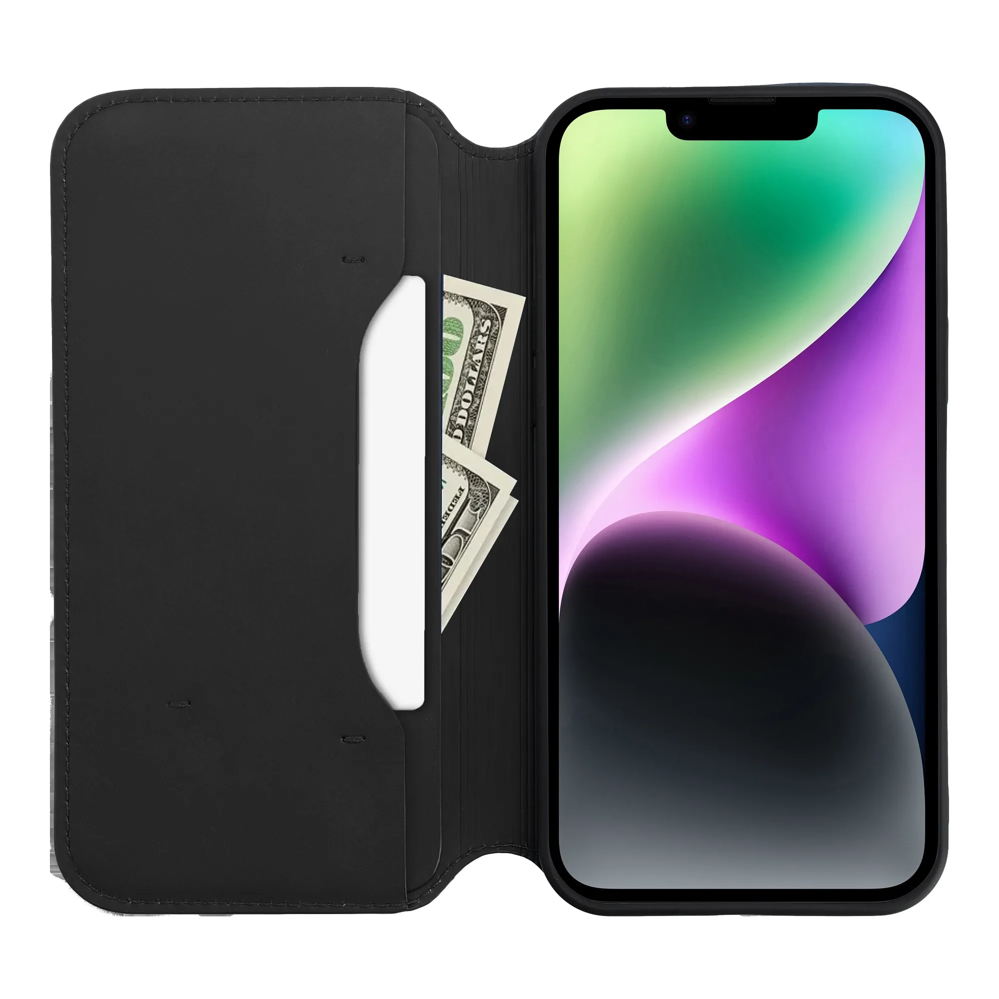 DUAL POCKET Book case for XIAOMI 13 black - Image 4