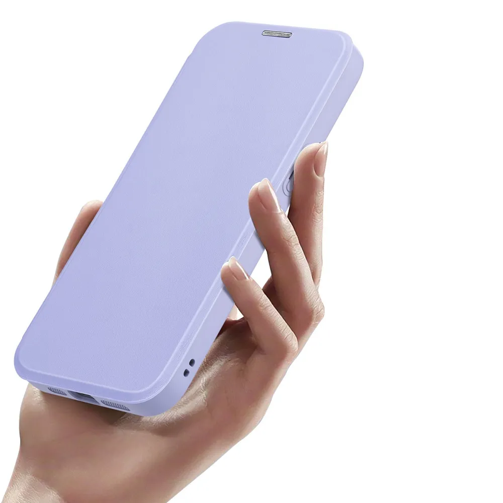DUX DUCIS wallet case SKIN X PRO compatible with MagSafe for IPHONE 15 Pro purple - Image 5