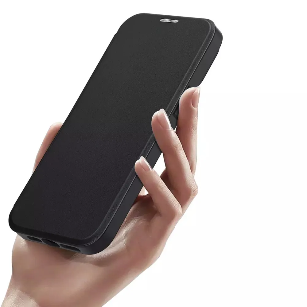 DUX DUCIS wallet case SKIN X PRO compatible with MagSafe for IPHONE 13 / 14 black - Image 2