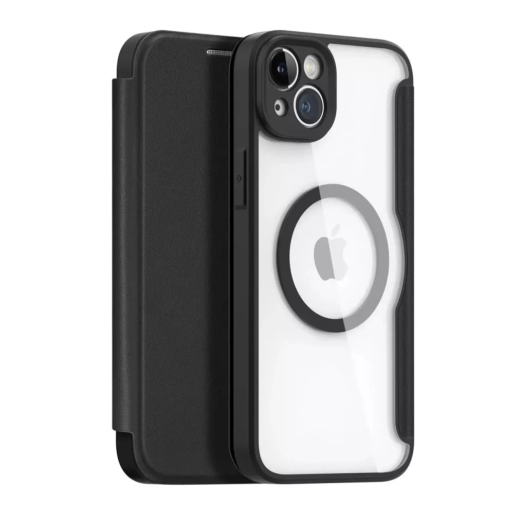 DUX DUCIS wallet case SKIN X PRO compatible with MagSafe for IPHONE 14 Plus black - Image 5