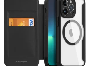DUX DUCIS wallet case SKIN X PRO compatible with MagSafe for IPHONE 13 Pro black