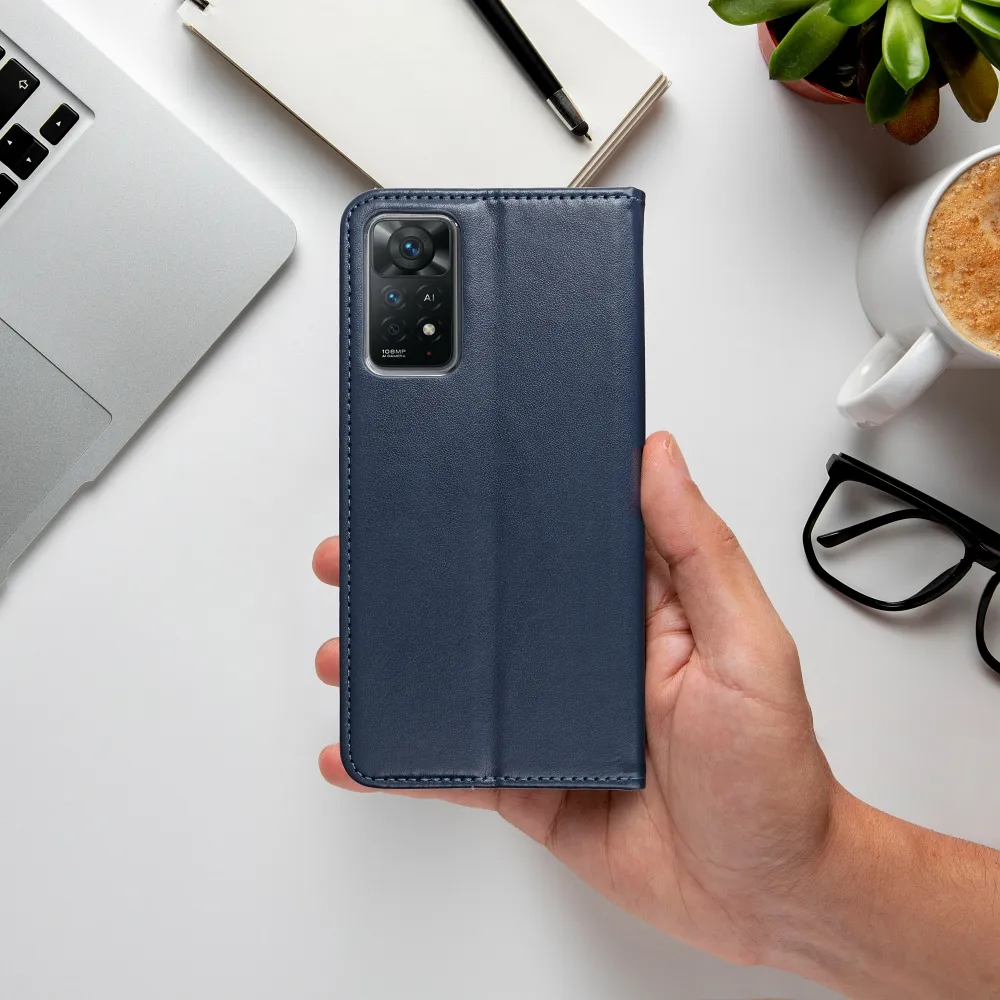 SMART MAGNETO Book case for XIAOMI Redmi Note 12 Pro 5G navy - Image 4