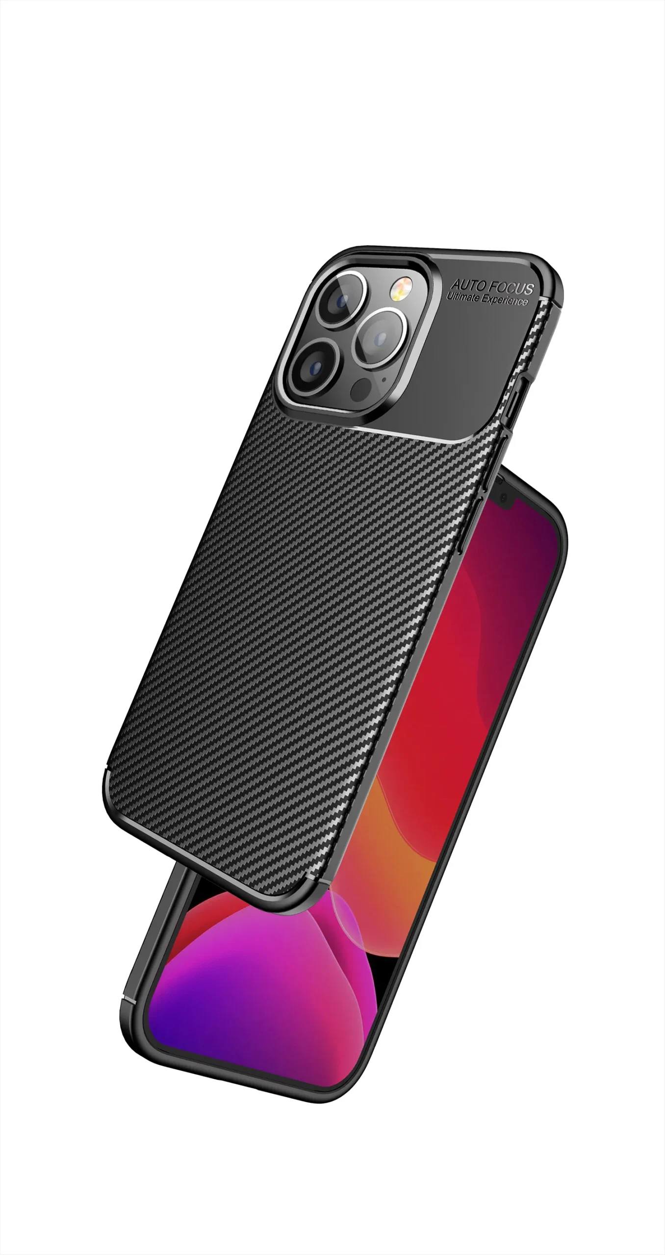 Case CARBON PREMIUM for SAMSUNG A14 5G / A14 4G black - Image 5