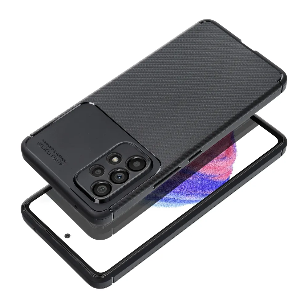 Case CARBON PREMIUM for SAMSUNG A14 5G / A14 4G black - Image 2