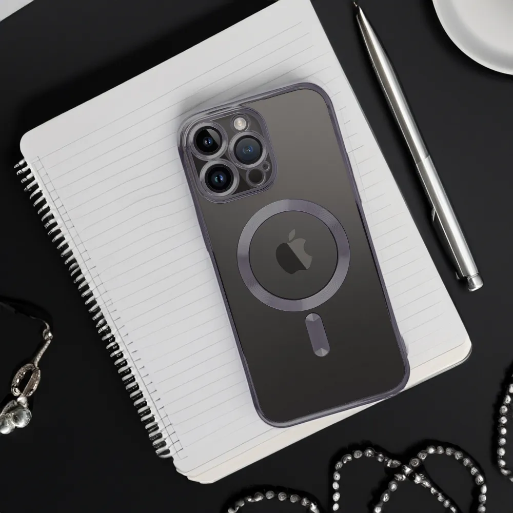 ELECTRO MAG COVER case compatible with MagSafe for IPHONE 12 black - Image 4