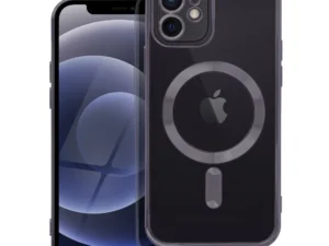 ELECTRO MAG COVER case compatible with MagSafe for IPHONE 12 black