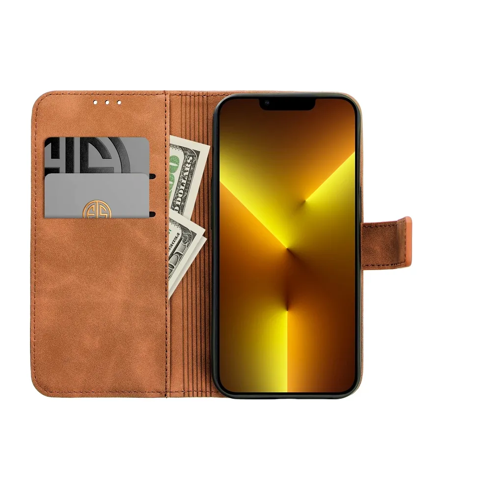 TENDER Book Case for SAMSUNG A14 4G / A14 5G brown - Image 4