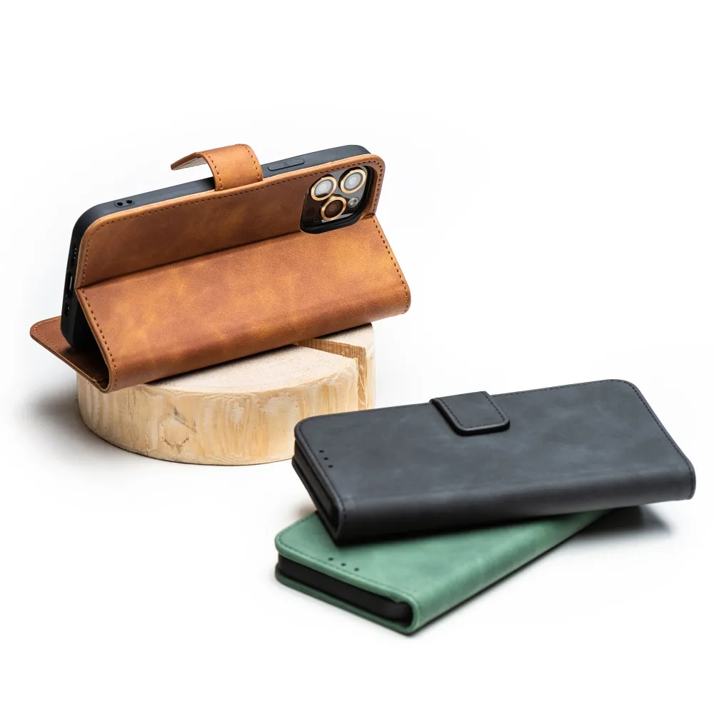 TENDER Book Case for SAMSUNG A14 4G / A14 5G brown - Image 7