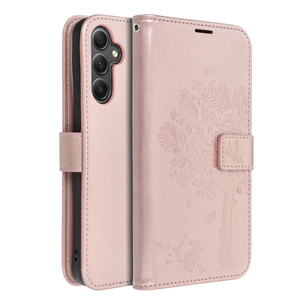 MEZZO Book case for SAMSUNG A34 5G tree rose gold - Image 2