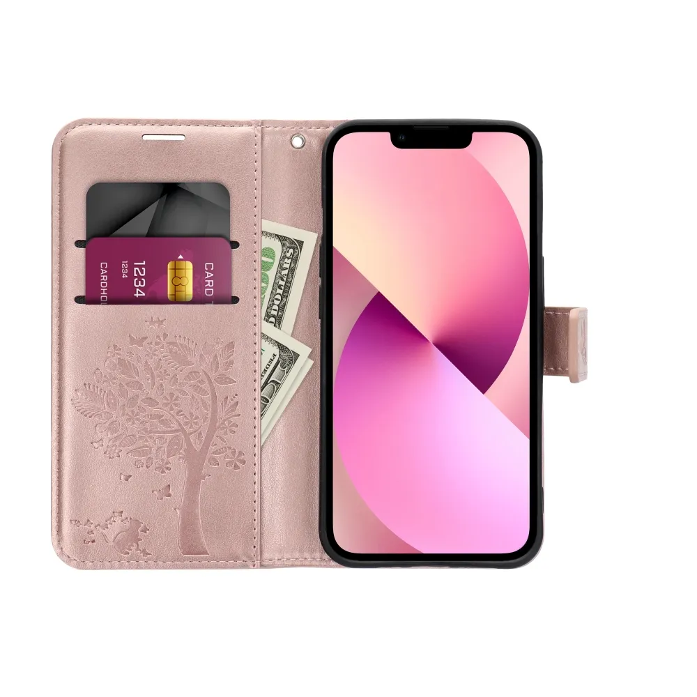 MEZZO Book case for SAMSUNG A34 5G tree rose gold - Image 6