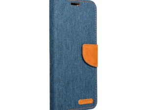 CANVAS Book case for SAMSUNG A54 5G navy blue