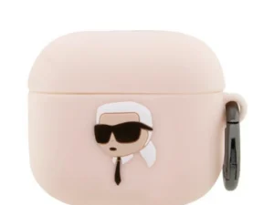 KARL LAGERFELD case for APPLE Airpods 3 KLA3RUNIKP (3D Sil NFT Karl) pink