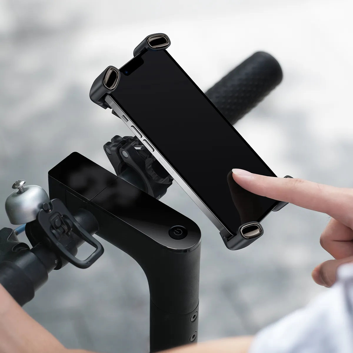 BASEUS bicycle / motorcycle holder for handlebar SUQX-01 black - Image 8