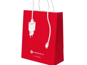 Forcell paper bag red