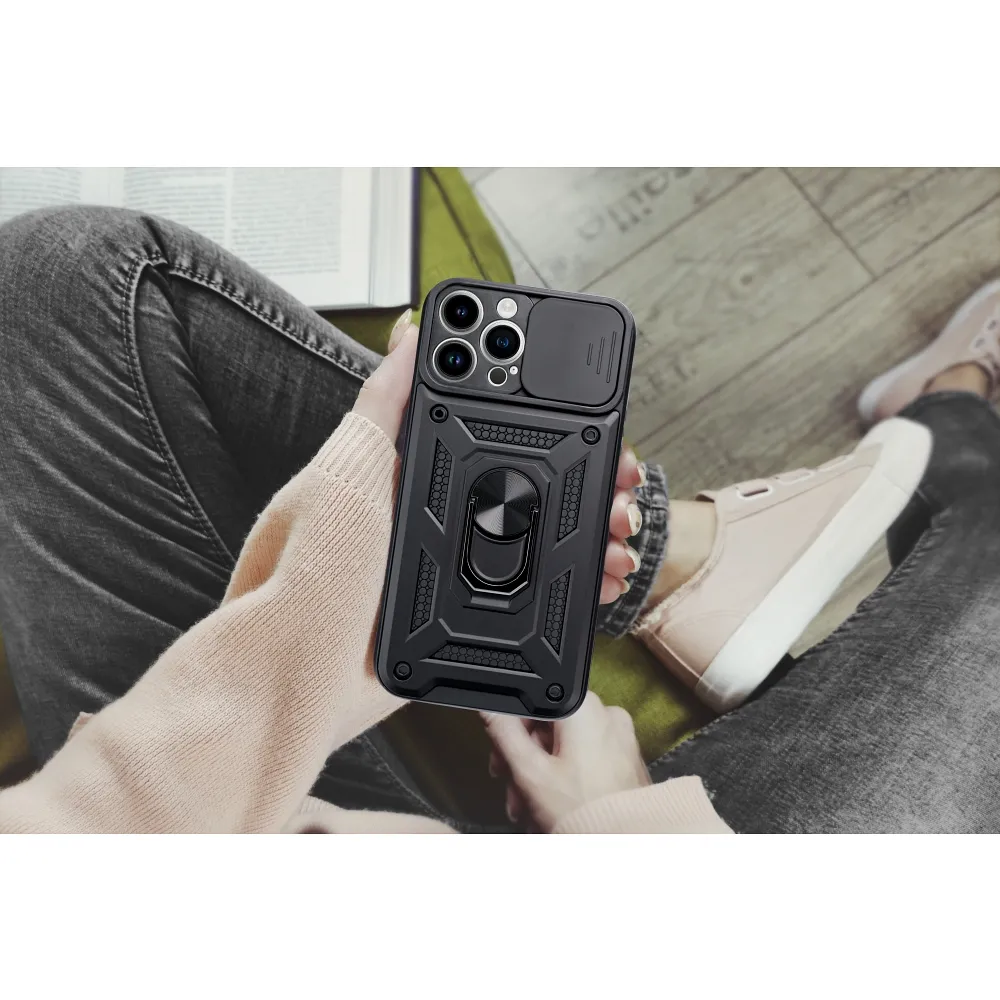 SLIDE ARMOR case for IPHONE XR black - Image 8