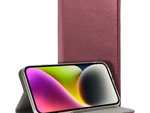 SMART MAGNETO Book case for REALME 10 burgundy
