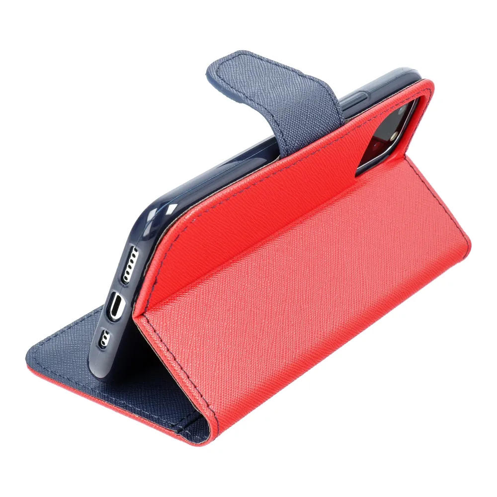 FANCY Book case for SAMSUNG A34 5G red / navy - Image 3