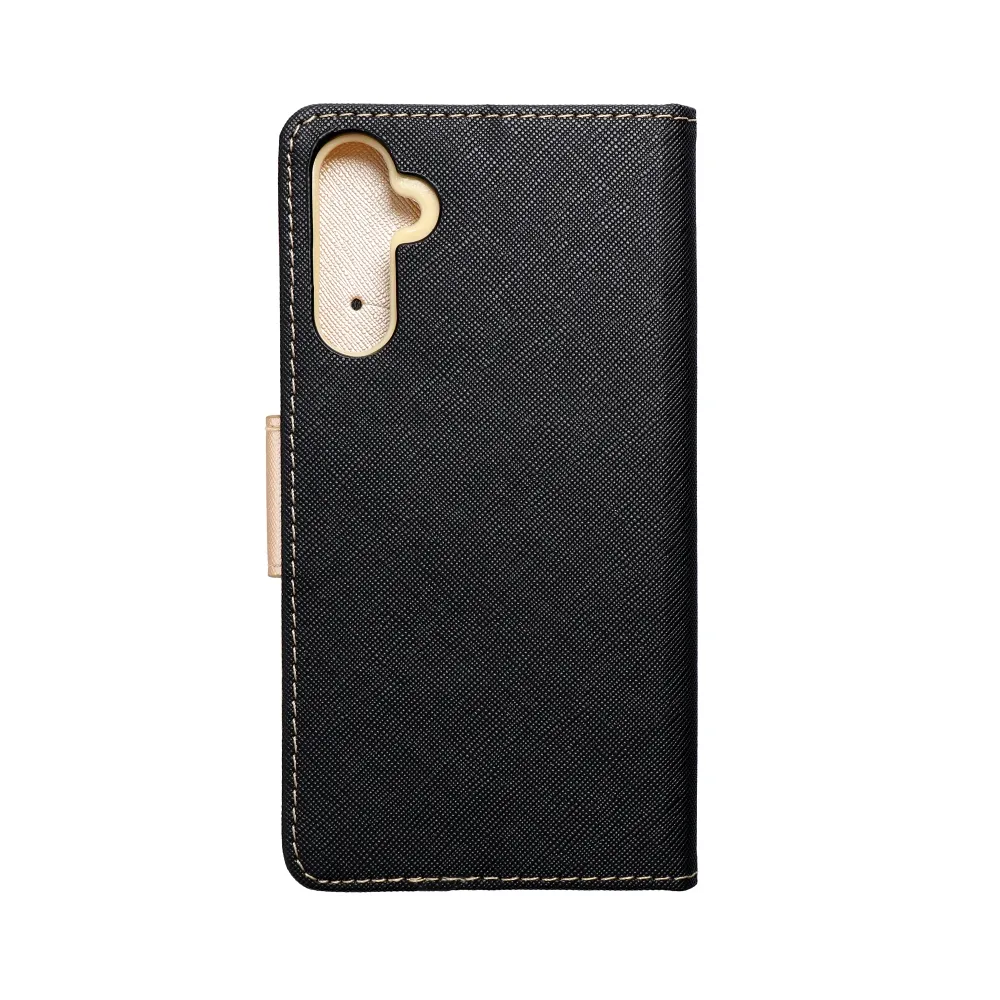 FANCY Book case for SAMSUNG A34 5G black / gold - Image 2