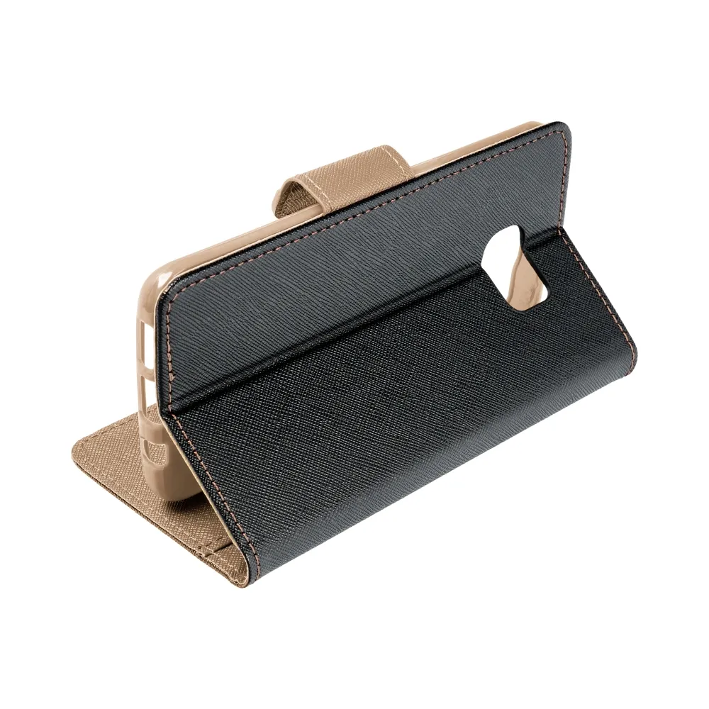 FANCY Book case for SAMSUNG A34 5G black / gold - Image 3