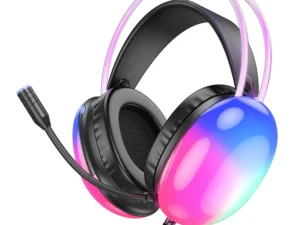 HOCO wire headphones USB A / Jack 3,5 mm with microphone W109 GAMING black