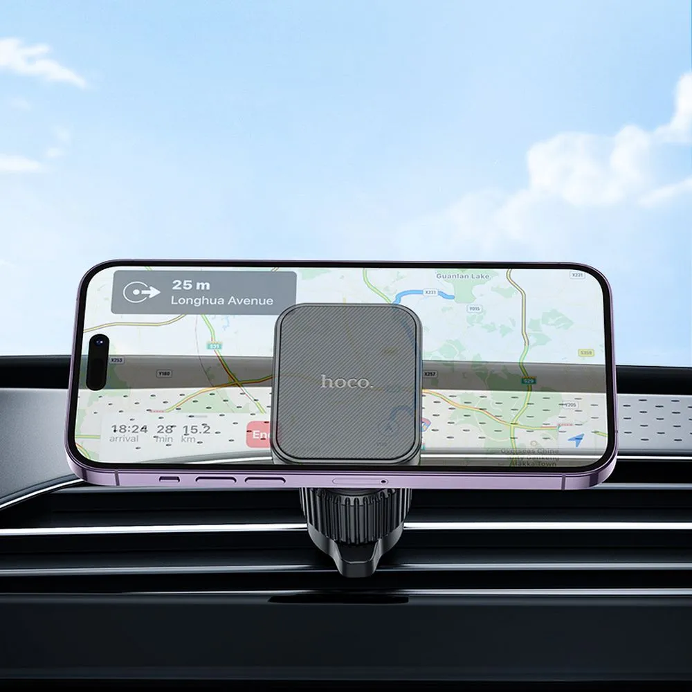 HOCO magnetic car holder for air vent H32 black - Image 4