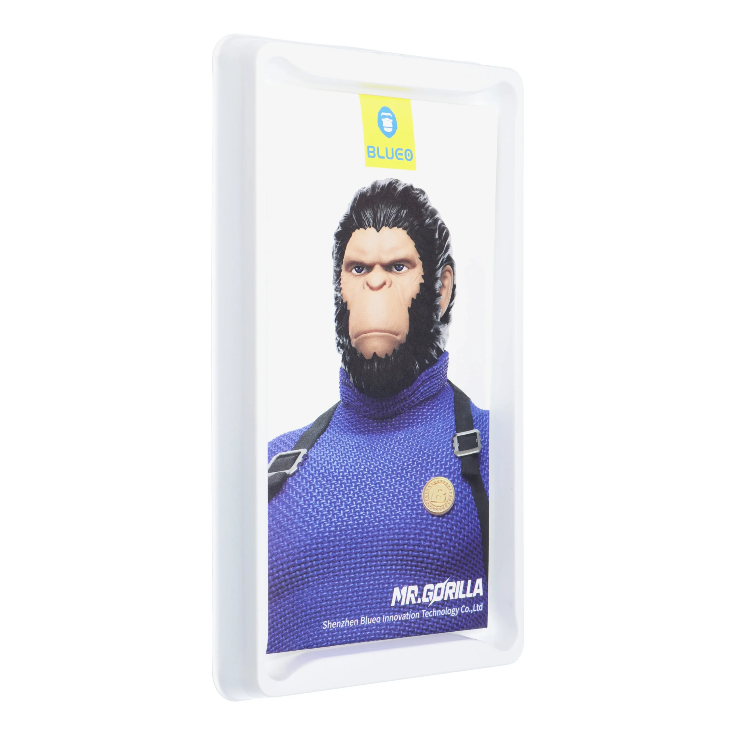 5D Mr. Monkey Armor Camera Glass (Hot Bending) - for Samsung Galaxy S24 black - Image 4
