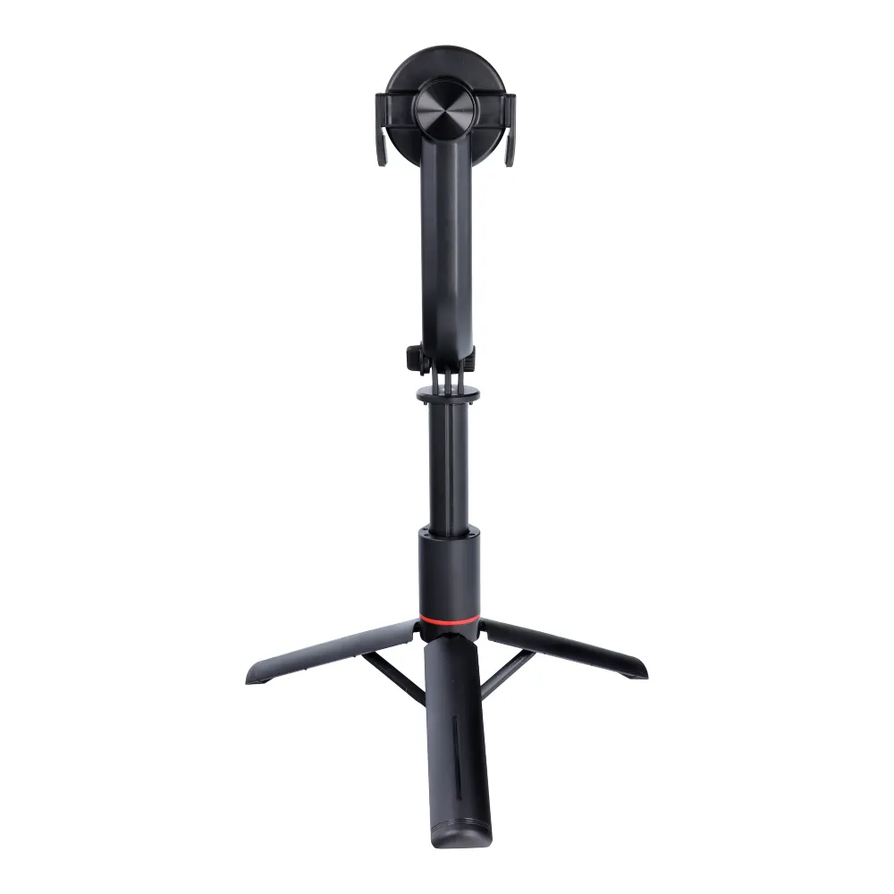 Combo selfie stick with tripod and remote control bluetooth compatybile with MagSafe SSTR-C09 black - Image 14