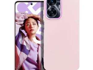 FRAME Case for REALME C55 powder pink