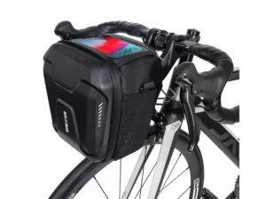 WILDMAN traveling bag for handlebars with zipper WILDMAN GS9 3L vlack