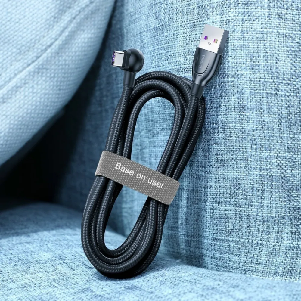 BASEUS cable organizer nylon cable winder ACMGT-F0G 3 m grey - Image 5