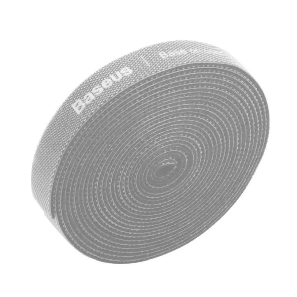 BASEUS cable organizer nylon cable winder ACMGT-F0G 3 m grey