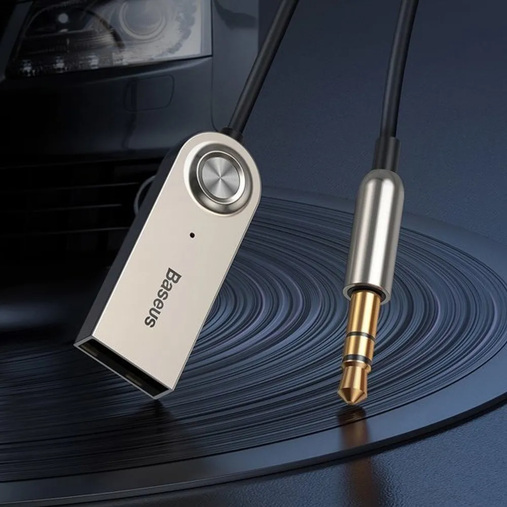 BASEUS adapter AUX bluetooth 5.0 CABA01-01 black - Image 7