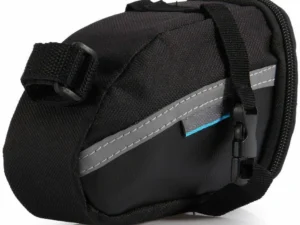 SAHOO bike bag under the bicycle seat with zip 0,8L 13196 black