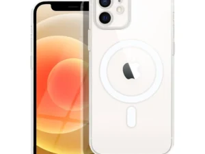 CLEAR MAG COVER case with camera protection compatible with MagSafe for IPHONE 12 transparent