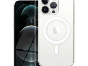 CLEAR MAG COVER case with camera protection compatible with MagSafe for IPHONE 12 Pro transparent