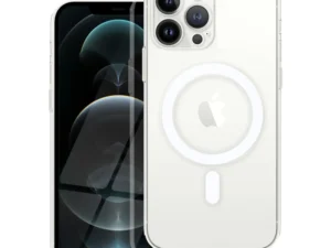CLEAR MAG COVER case with camera protection compatible with MagSafe for IPHONE 12 Pro Max transparent