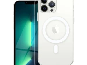 CLEAR MAG COVER case with camera protection compatible with MagSafe for IPHONE 13 Pro Max transparent