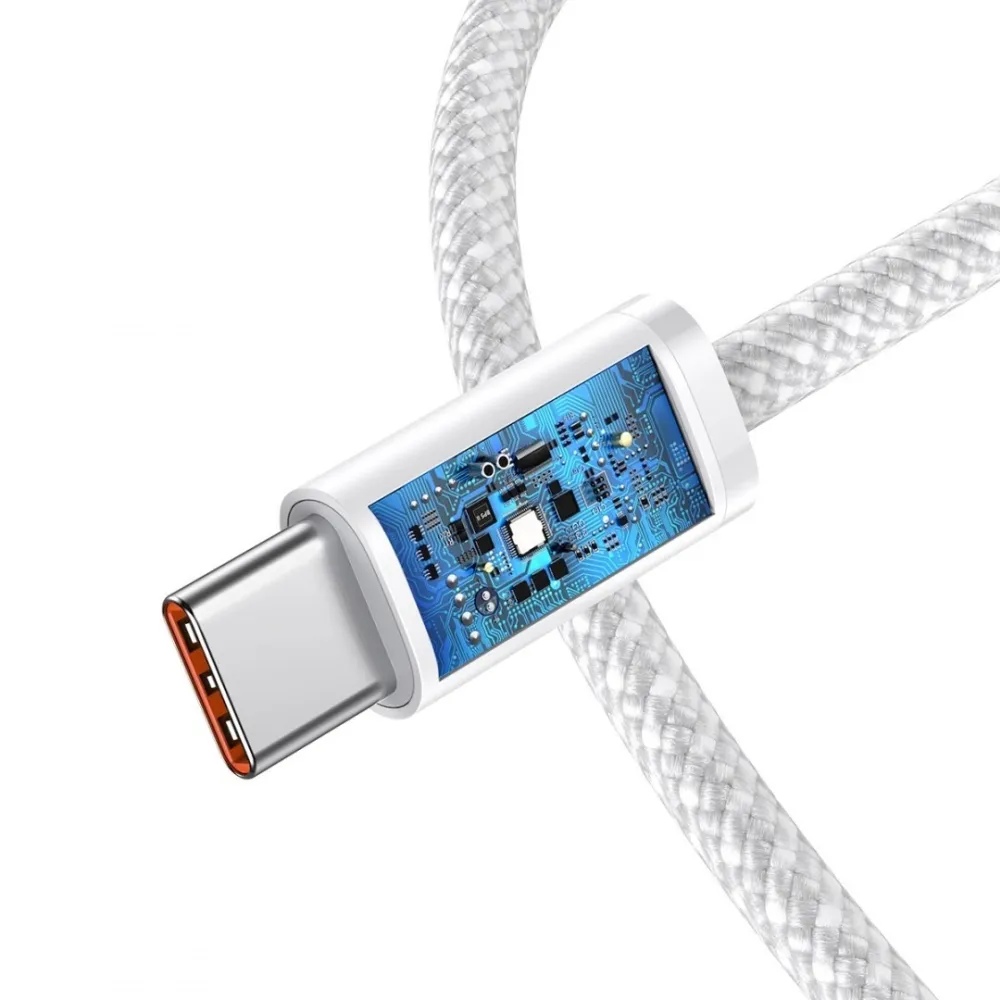 BASEUS cable Type C to Type C PD100W Power Delivery Dynamic Series CALD000302 2m white - Image 4