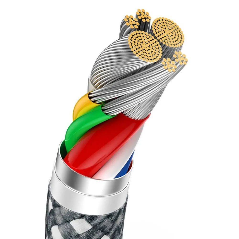 BASEUS cable Type C to Type C PD100W Power Delivery Dynamic Series CALD000316 2m slate gray - Image 4