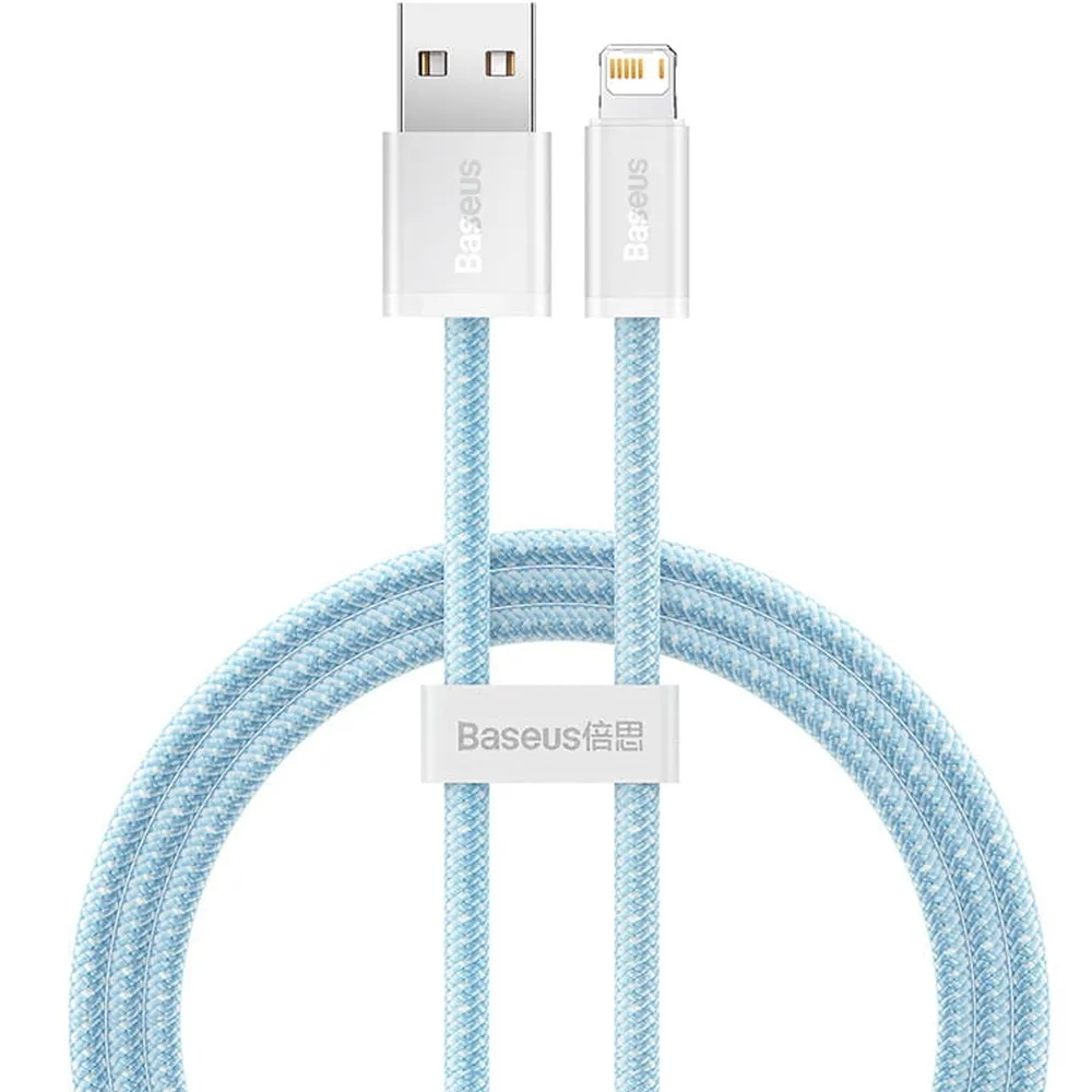BASEUS cable USB A to Lightning 2,4A Dynamic CALD000403 1 m blue