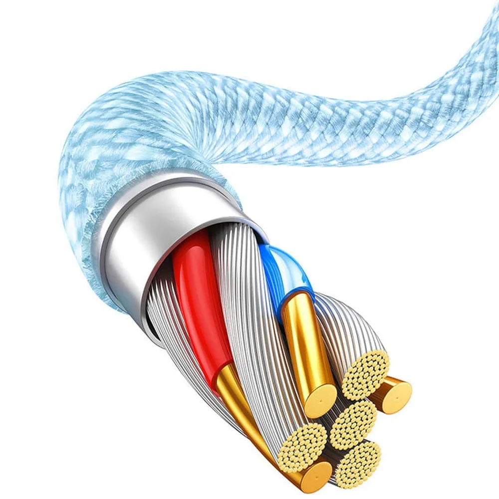 BASEUS cable USB A to Lightning 2,4A Dynamic CALD000403 1 m blue - Image 6