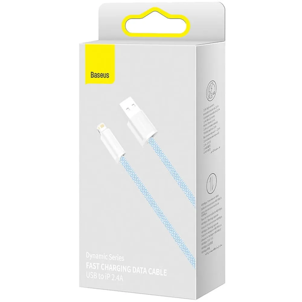 BASEUS cable USB A to Lightning 2,4A Dynamic CALD000403 1 m blue - Image 9