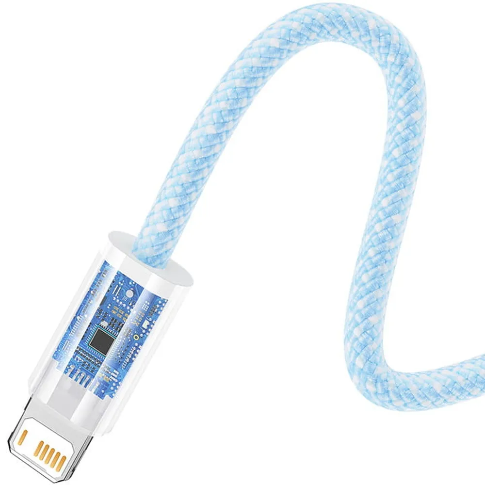 BASEUS cable USB A to Lightning 2,4A Dynamic CALD000403 1 m blue - Image 4