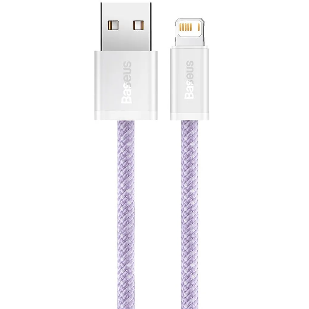 BASEUS cable USB A to Lightning 2,4A Dynamic CALD000405 1 m purple - Image 2