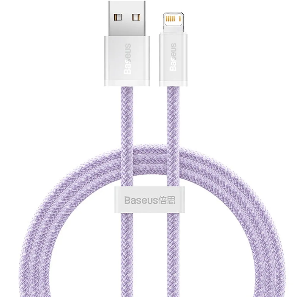 BASEUS cable USB A to Lightning 2,4A Dynamic CALD000405 1 m purple