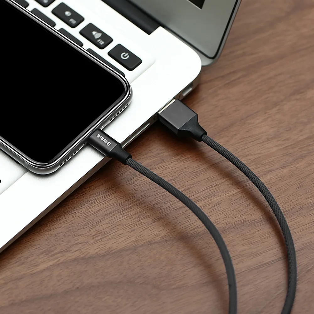 BASEUS cable USB A to Lightning 1,5A Yiven CALYW-C01 3 m black - Image 9