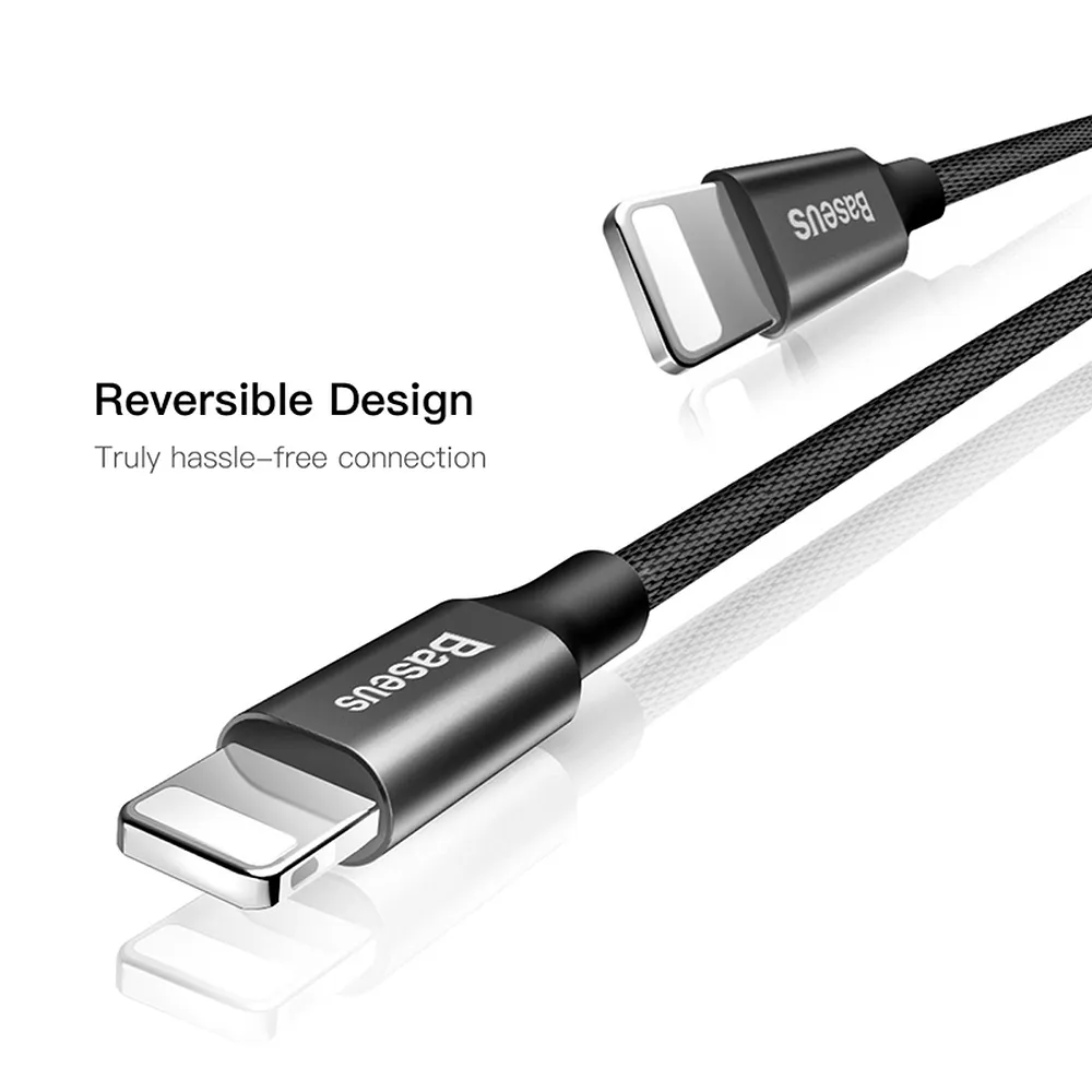 BASEUS cable USB A to Lightning 1,5A Yiven CALYW-C01 3 m black - Image 6