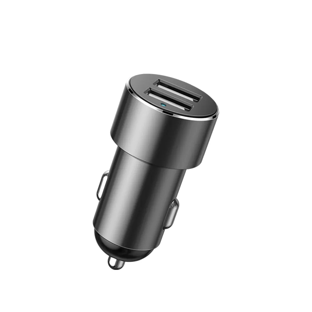 BASEUS car charger 2 x USB A + 2 x cigarette lighter 80W 3,1A CRDYQ-01 black - Image 3
